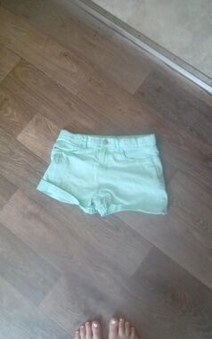 OshKosh B'gosh Mint Green Denim Shorts